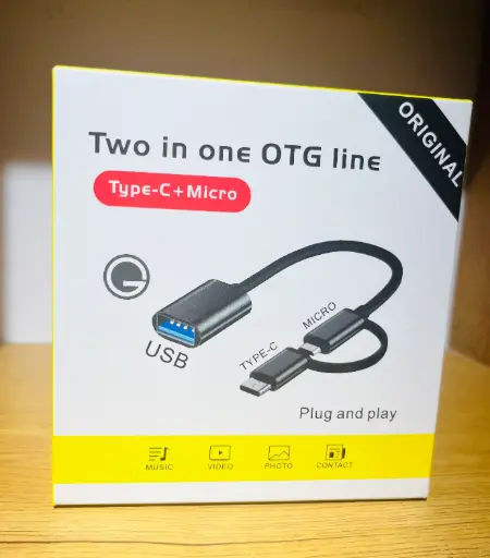 2 in 1 Wire OTG (Set of 5 Pcs)