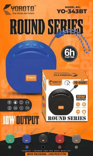 Yoroto Yo-343BT Portable Wireless Speaker